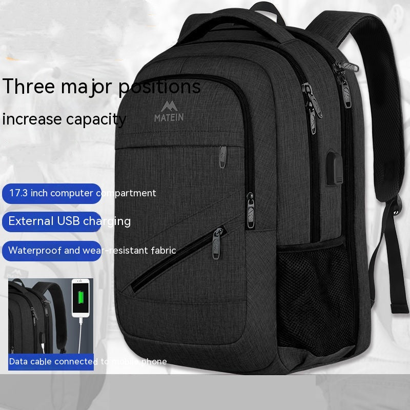 Men's And Women's Fashion Large Capacity Travel Computer Backpack