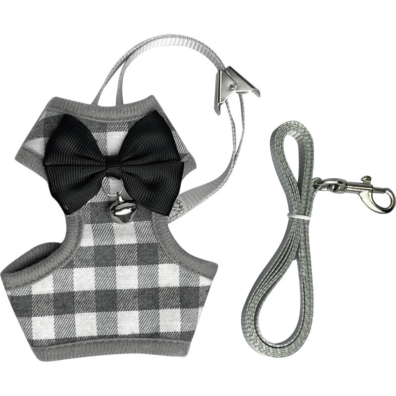 Cat Traction Rope Out Anti Slip Vest Type Adjustable Strap