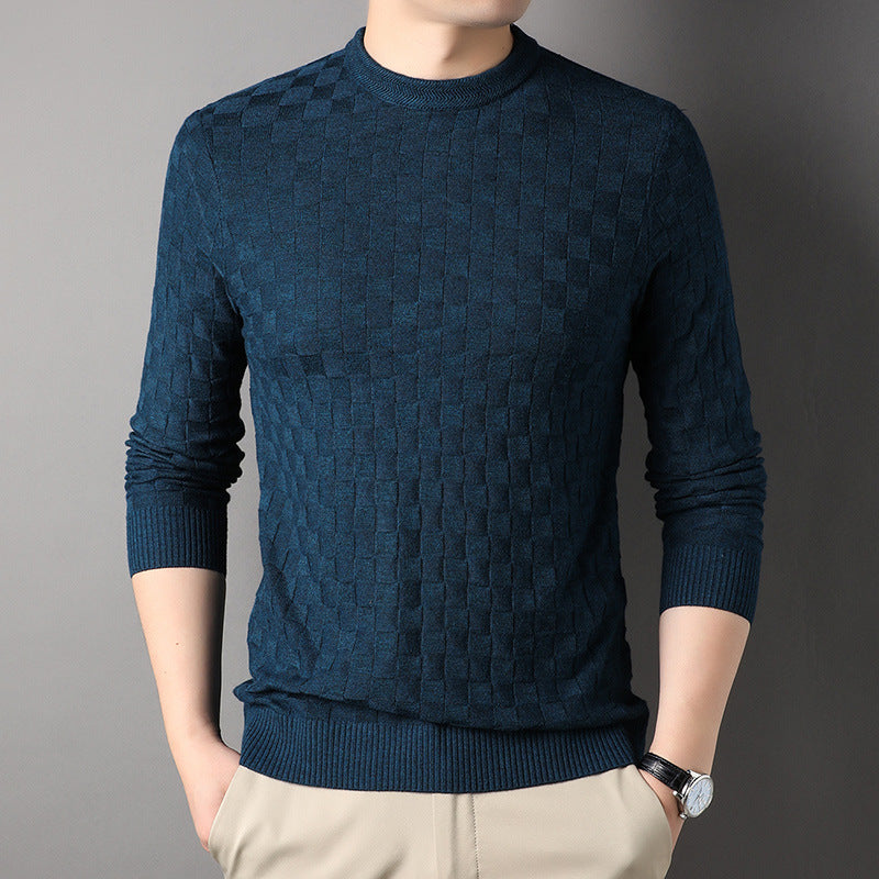 Sweater Rund Hals Sweater Afslappet Tynd Løs T-shirt