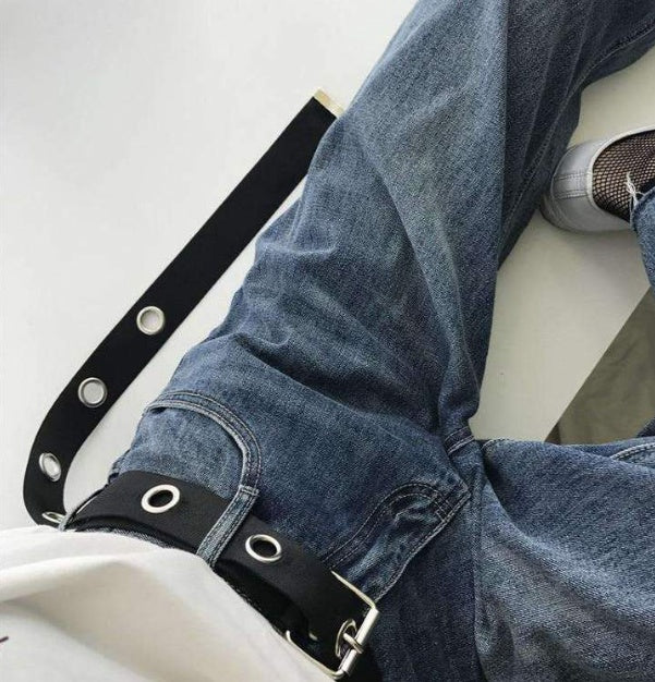 Wild decorative canvas belt