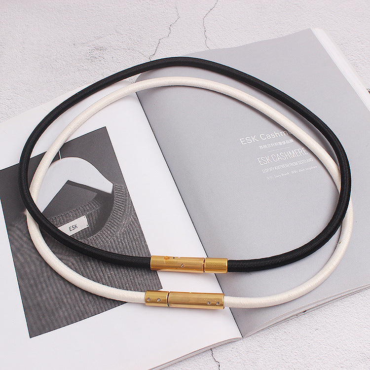 Decorative elastic belt