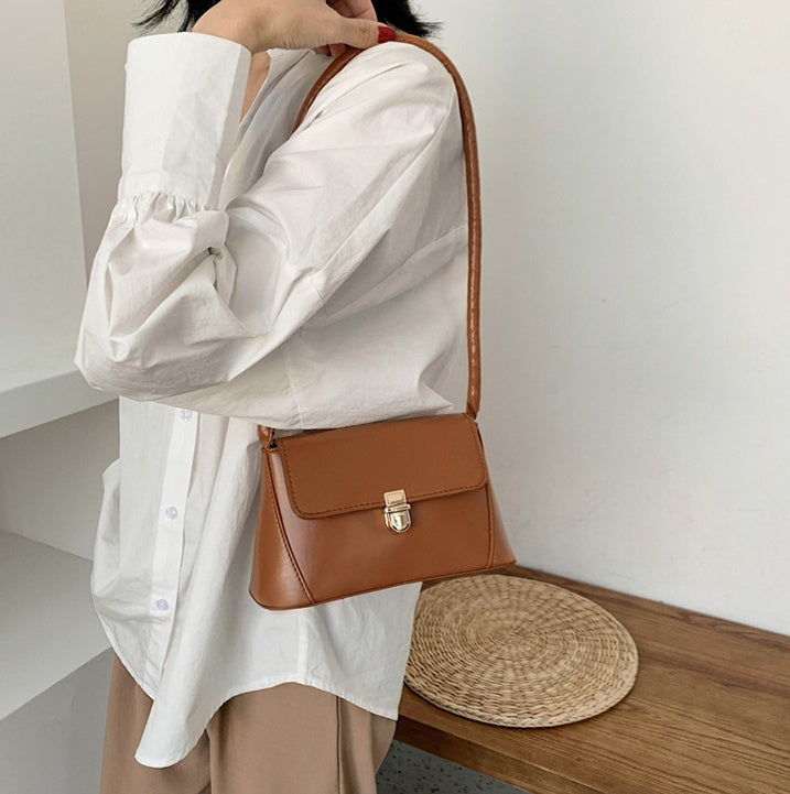 French niche retro armpit bag