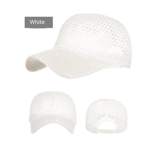 Men's Summer Outdoor Sun Protection Sunshade Women's Breathable Cool Fishing Net Baseball Cap