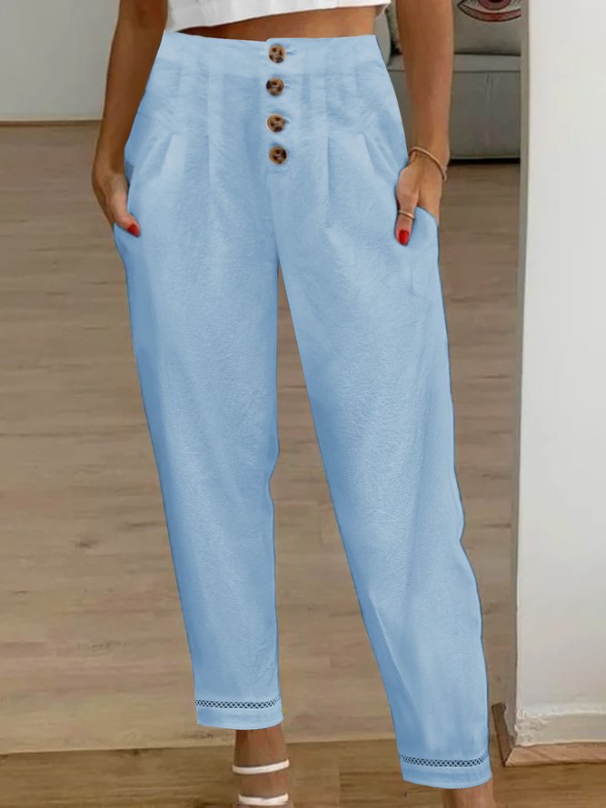 Women's Casual Trousers Temperament Commute Tappered Pencil Pants