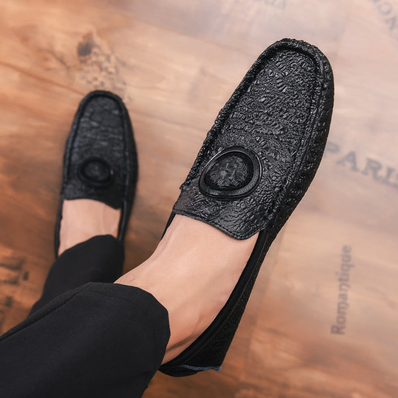 One-legged Soft Sole Lazy Casual Driving Men's Shoes