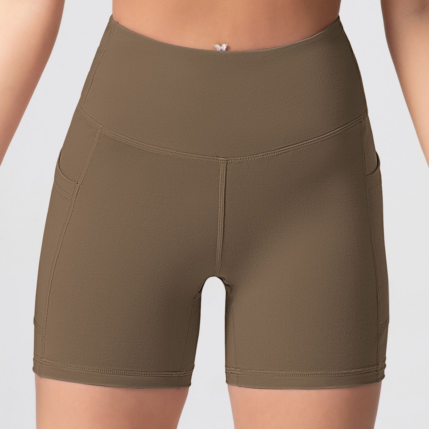 Womens Stylish Sexy High-waisted Cropped Pants That Create A Slimming Look