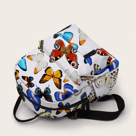 Butterfly Women's Backpack High Definition Waterproof