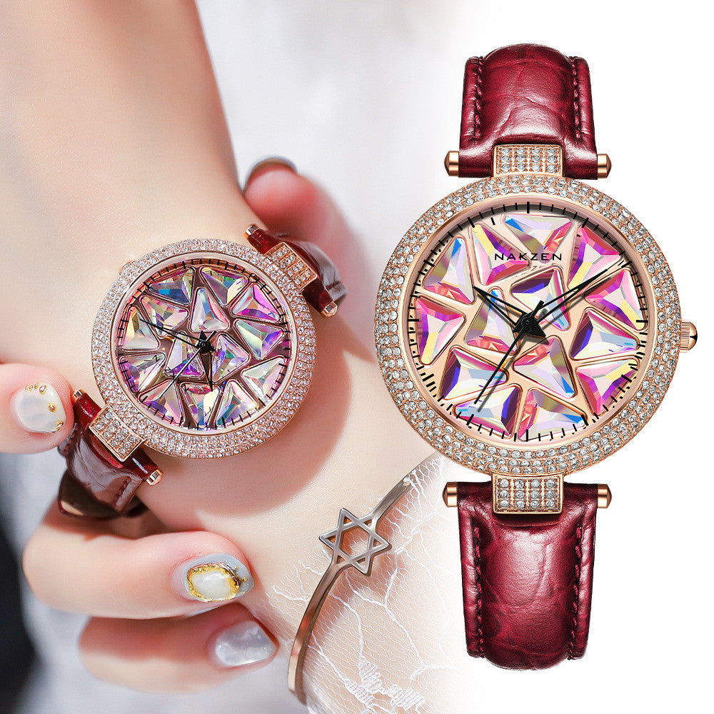 Diamond Dial Women's Watch