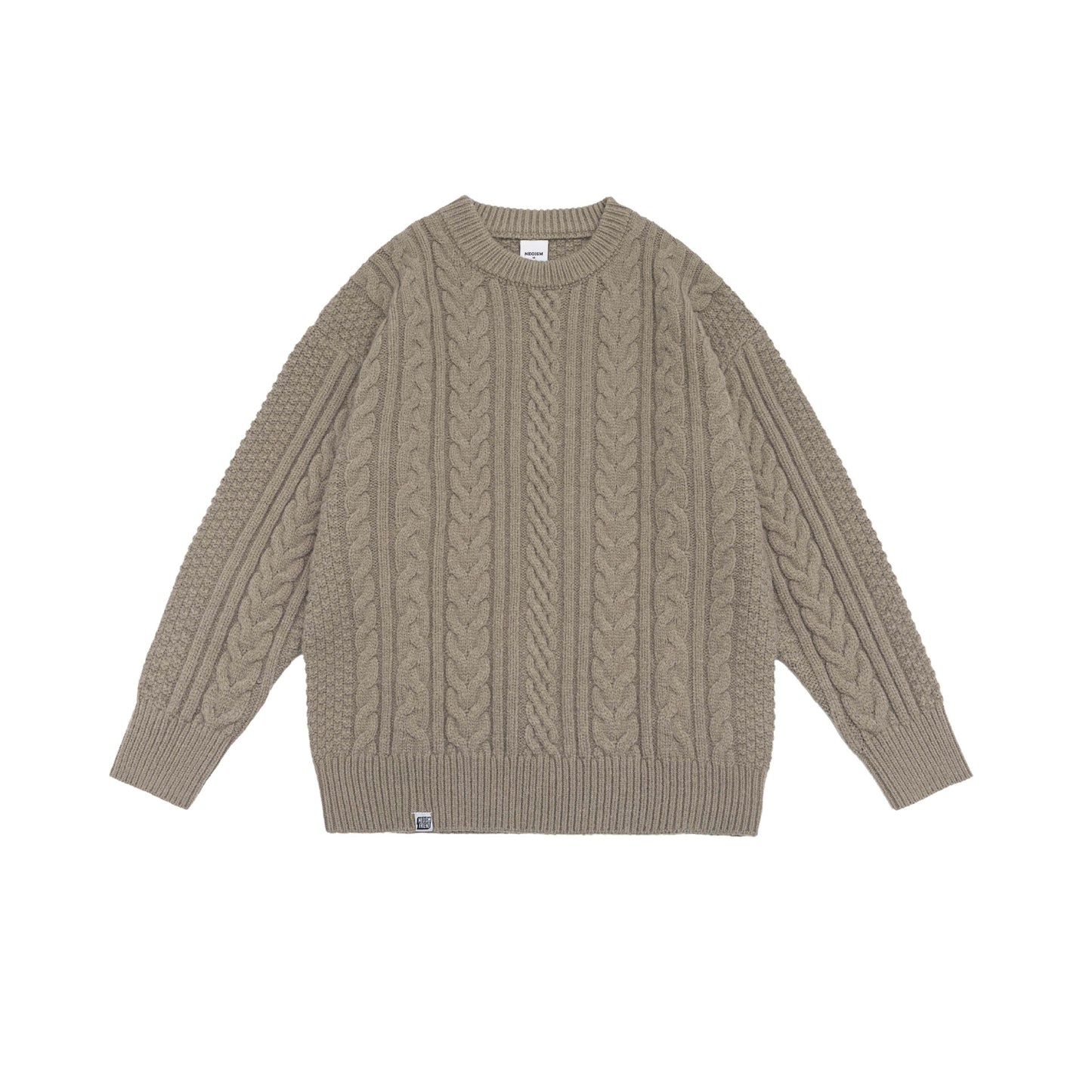Japanese-style Retro Simple Sweater Male Couple Loose