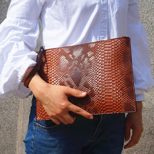 Python pattern women's handbag