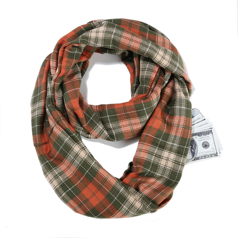 Cashmere bib invisible zipper