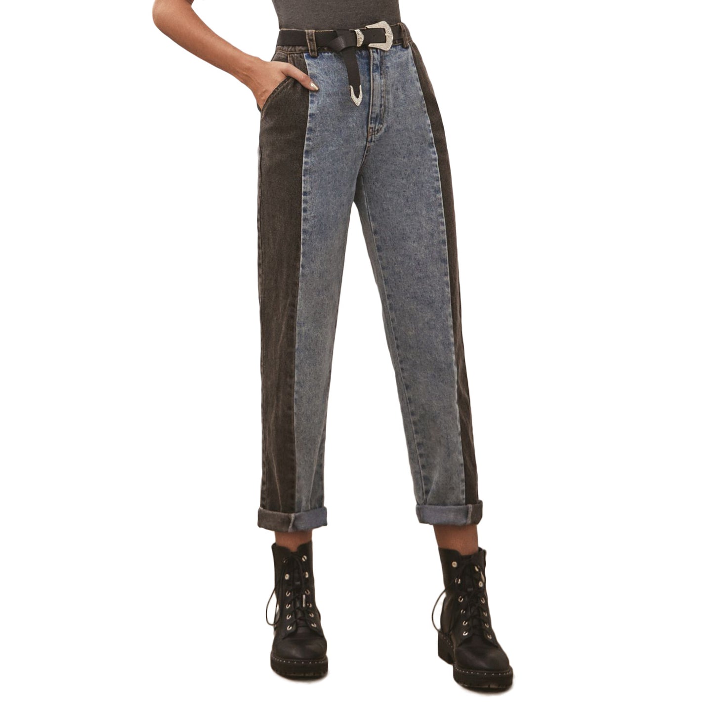 Women's high waist jeans