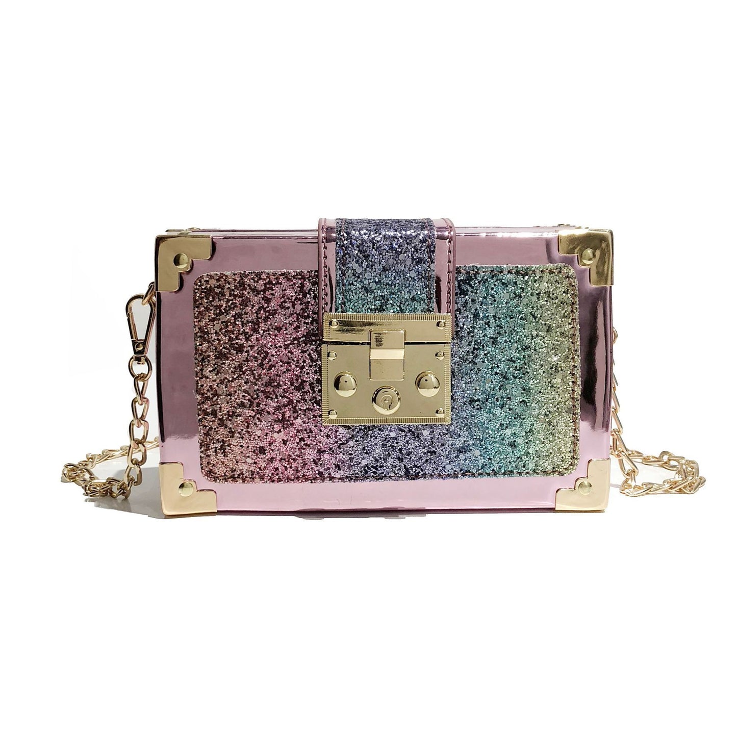 Paillet-cool all-match en-skulder-messenger-taske