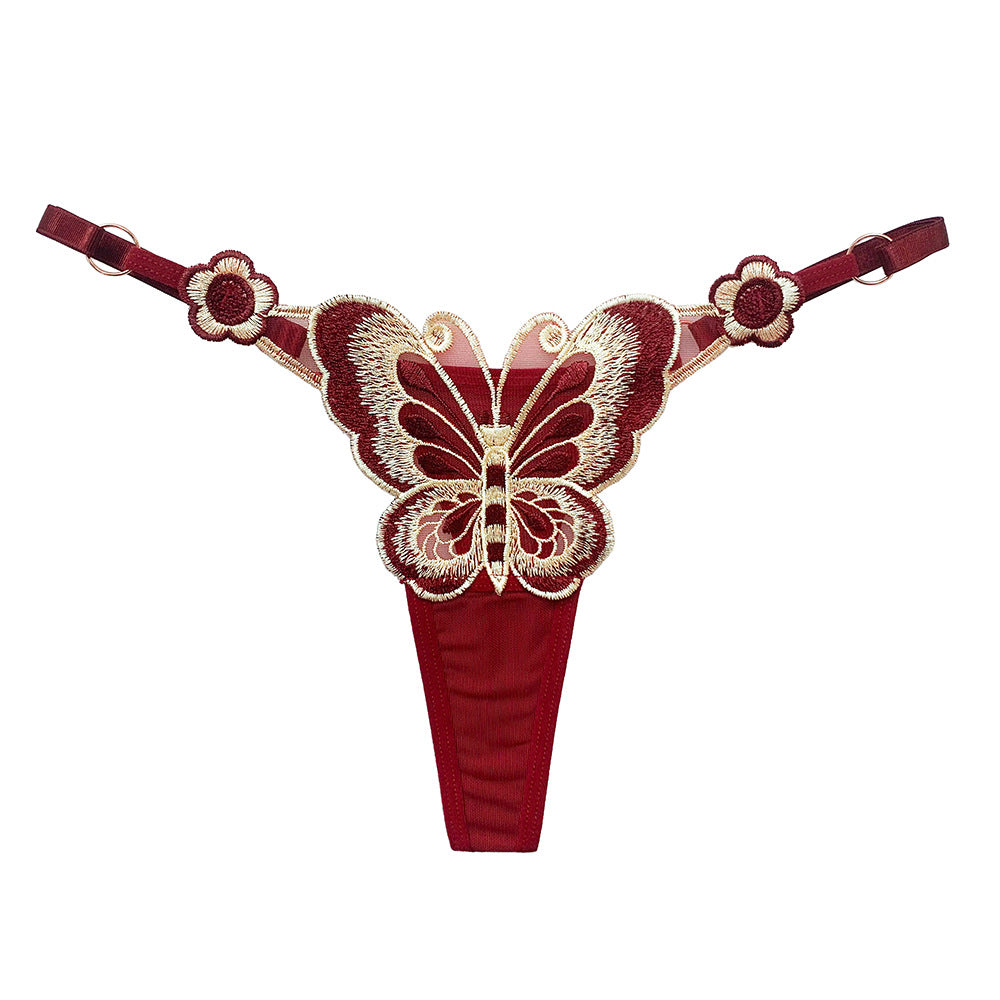 Women's Fashion Butterfly Element Low Waist Shorts
