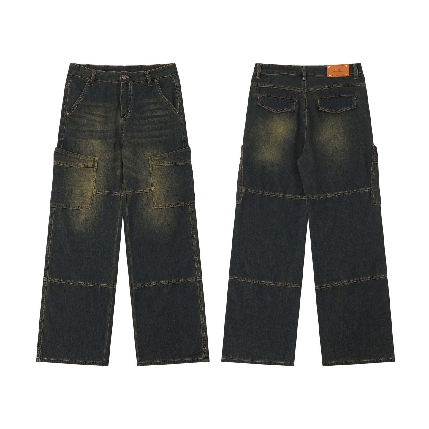 Fashion Brand Wide Leg Jeans