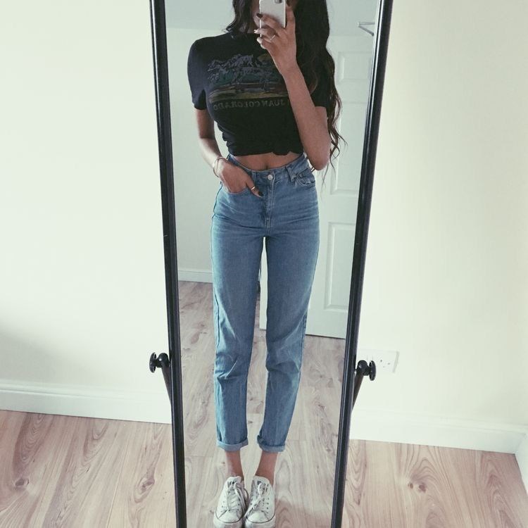 Broek Met Hoge Taille