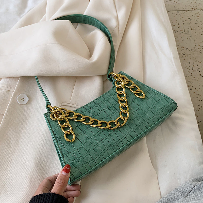 Vintage all-match one-shoulder armpit bag