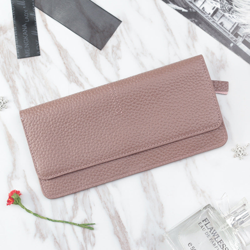 Long Multiple Card Slots Zipper Multifunctional Large-capacity Coin Purse