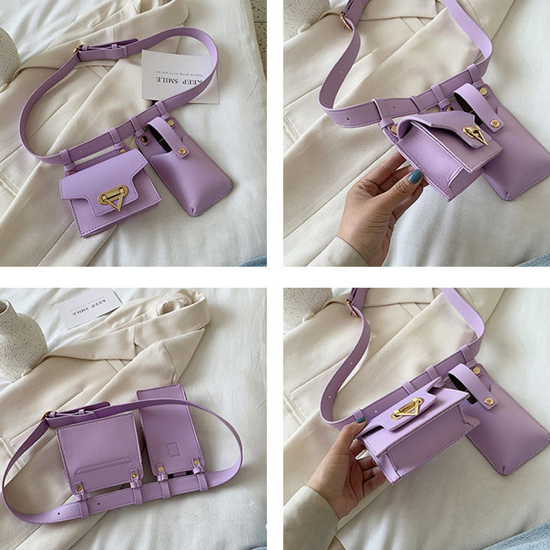 Trendy fashion all-match crossbody chest bag