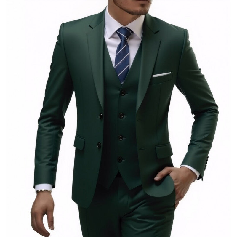 Three-piece Men's Wedding Best Man Suit