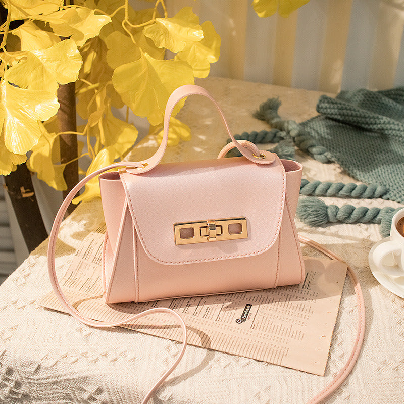 Solid Crossbody Shoulder Bag