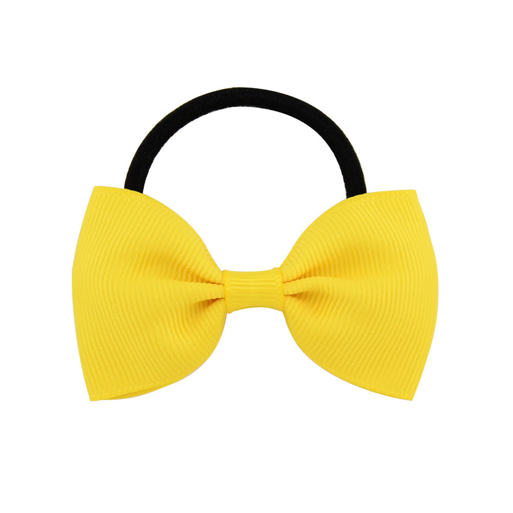 Children's bow hair circle