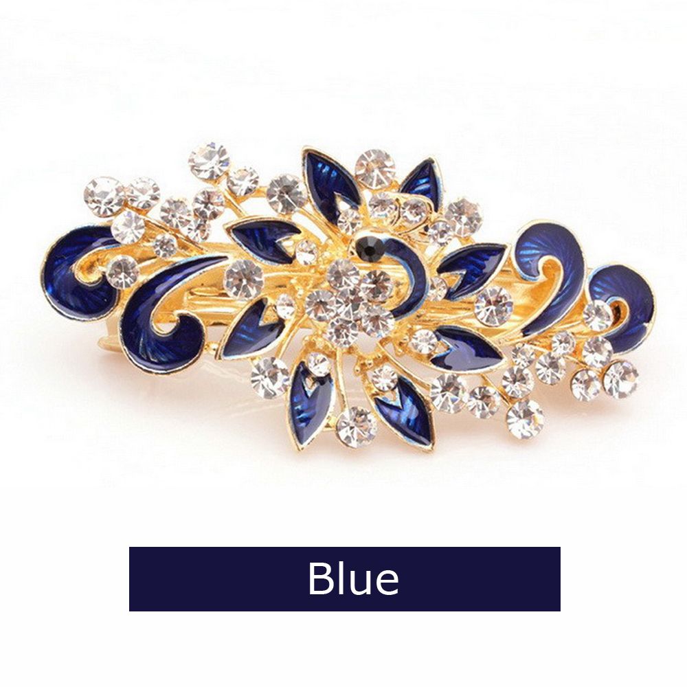 Multi layer water drill horizontal headdress paint hairpin