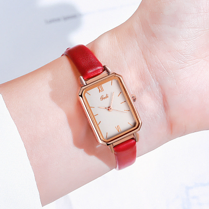 GEDI vintage square quartz watch