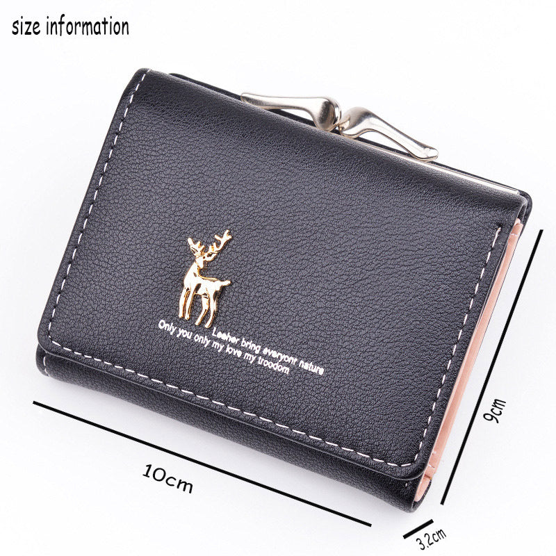 New Cartoon Leather Women Wallet Pocket Ladie Clutch Purs