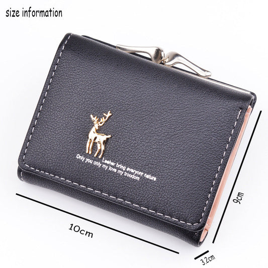 New Cartoon Leather Women Wallet Pocket Ladie Clutch Purs