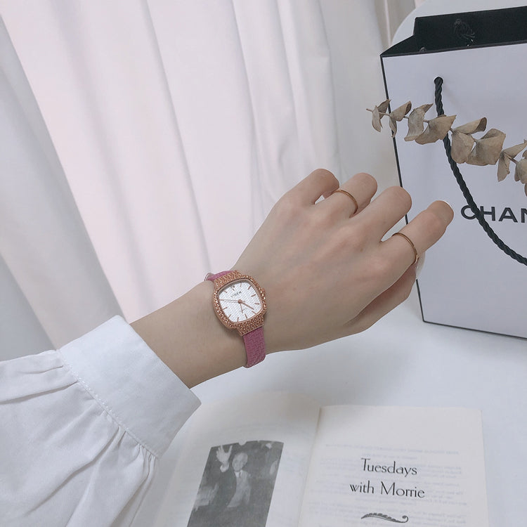Watch with small dial
