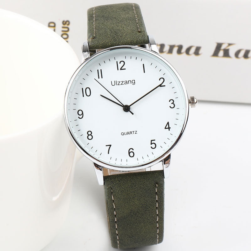 College style Korean style simple Mori series quartz watch