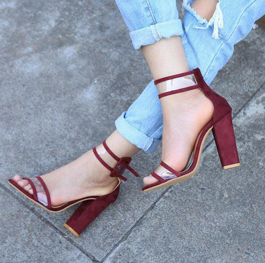 Roman Crystal Snake High Heel Sandals