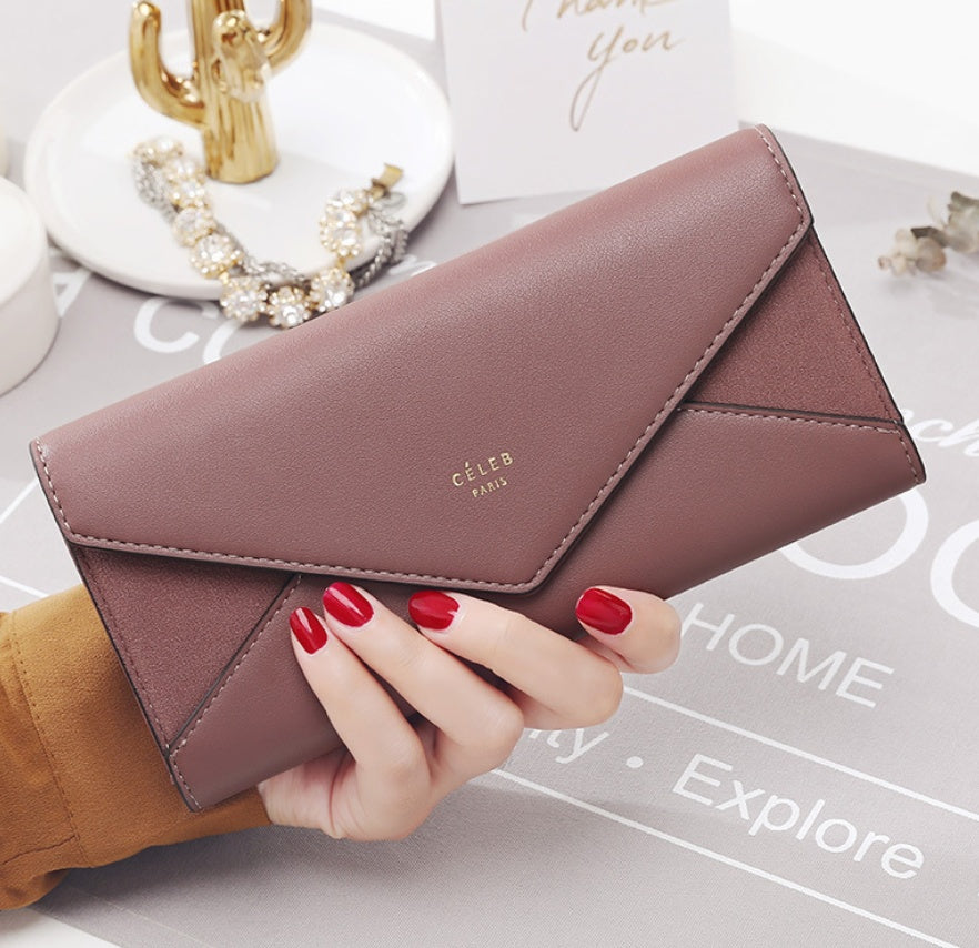 Solid Color Zipper Women's Handbag