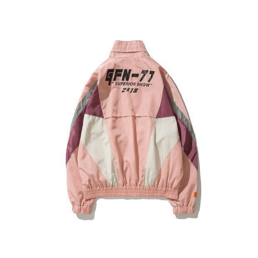 Color block jacket