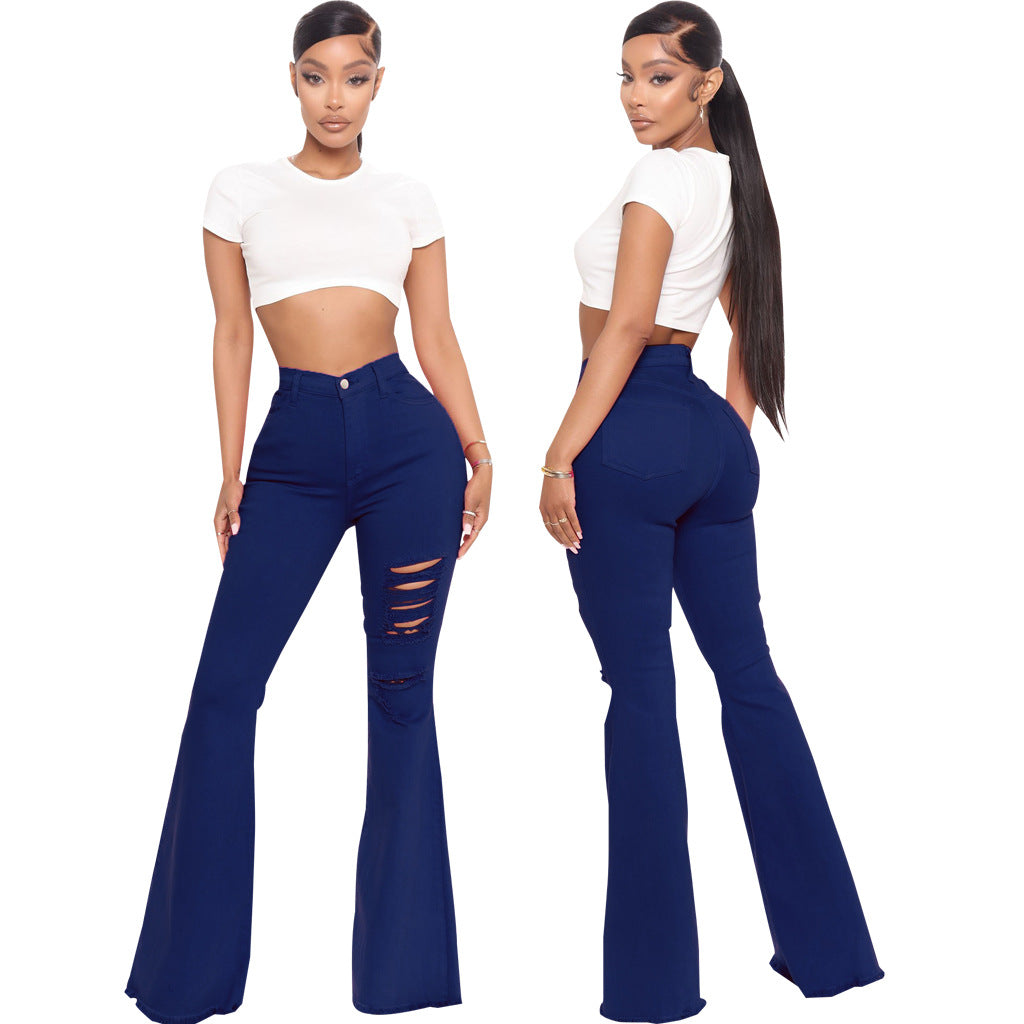 Fashion All-match Trend Personality Hole