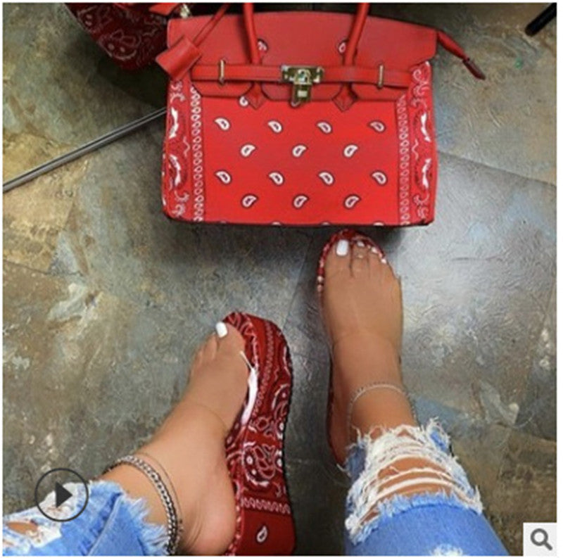 New Foreign Trade Platform Sandals And Slippers