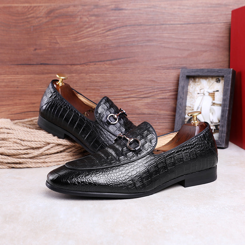Men's leather shoes