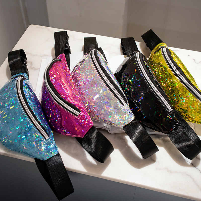 Women's laser crossbody bag