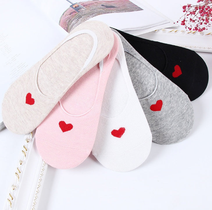 Warm Comfortable Cotton Girl Women Ankle Socks Female Bottom Invisible Color Girl Boy