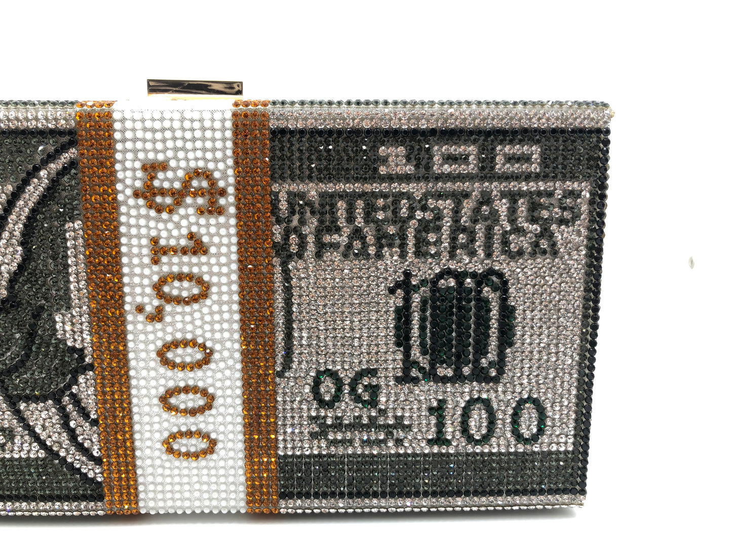 Dollar clutch messenger bag