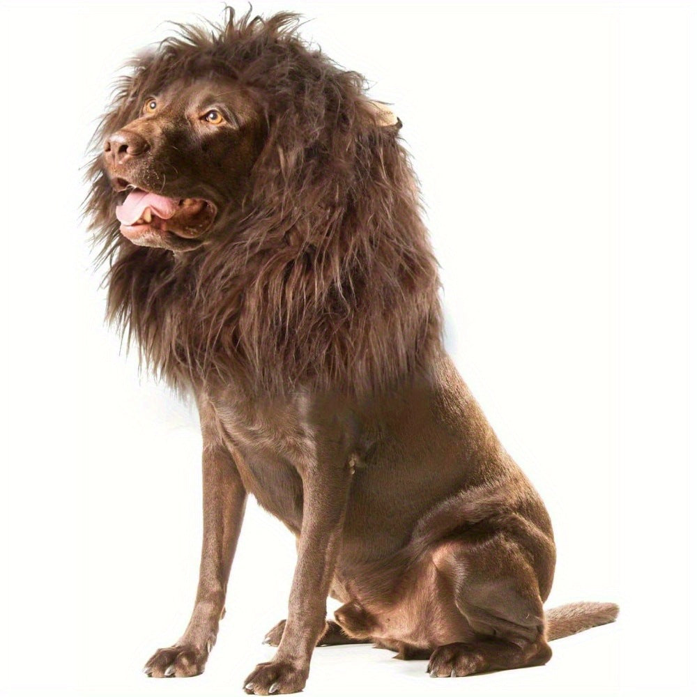 King Of The Jungle Pet Funny Lion Head Cover
