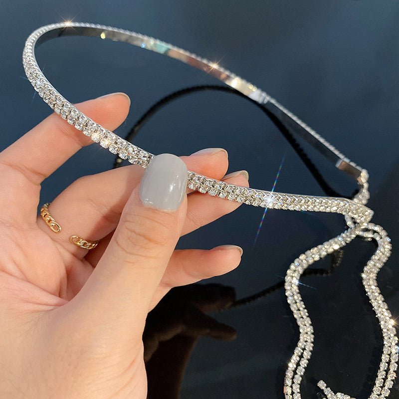 Super Fairy sweet hair hoop with diamond setting