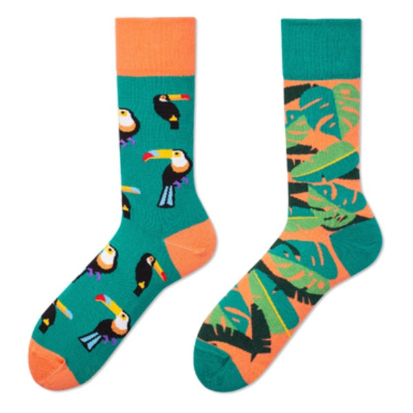 Asymmetric AB socks