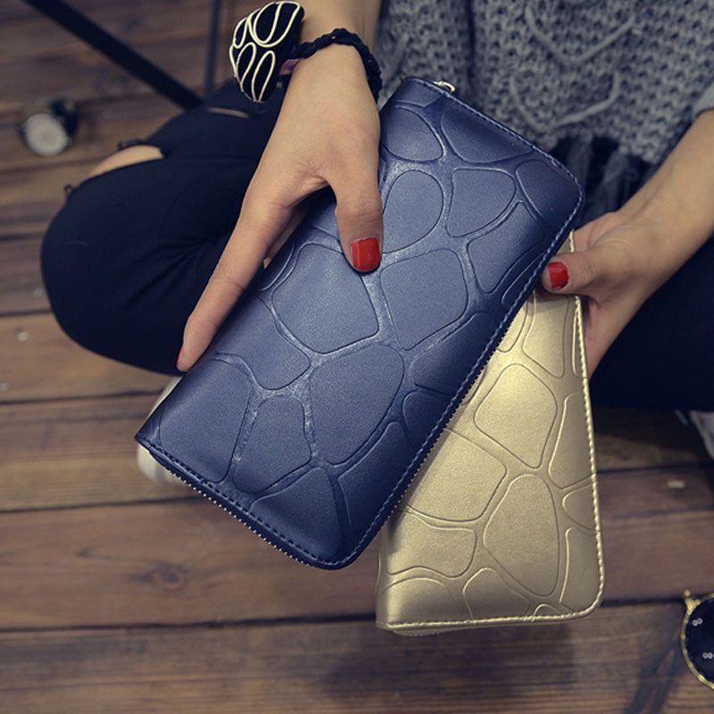 PU bag stone wallet