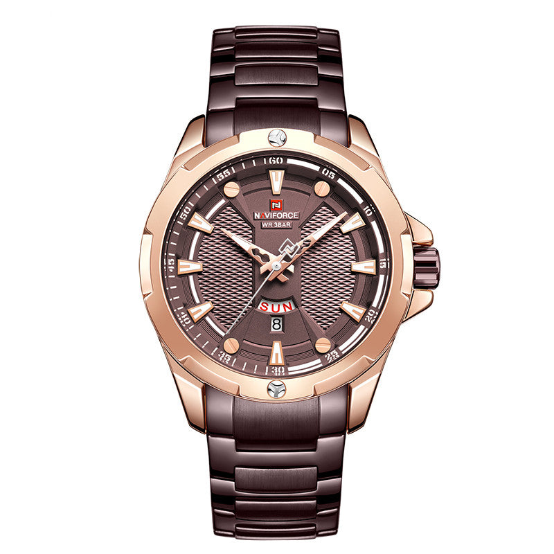 Men's casual quartz watch