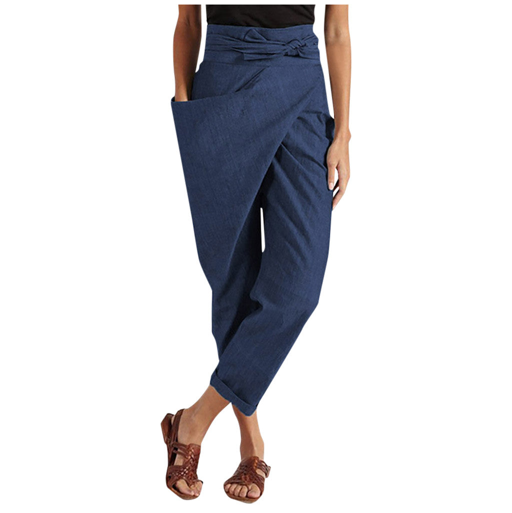 European and American cropped trousers