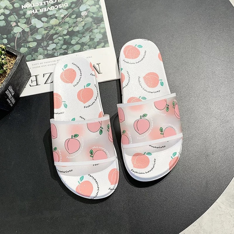Women's sandals indoor antiskid PVC slippers