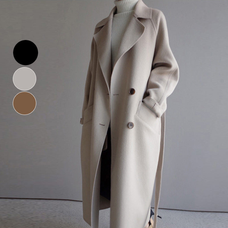 Women's mid-length coat