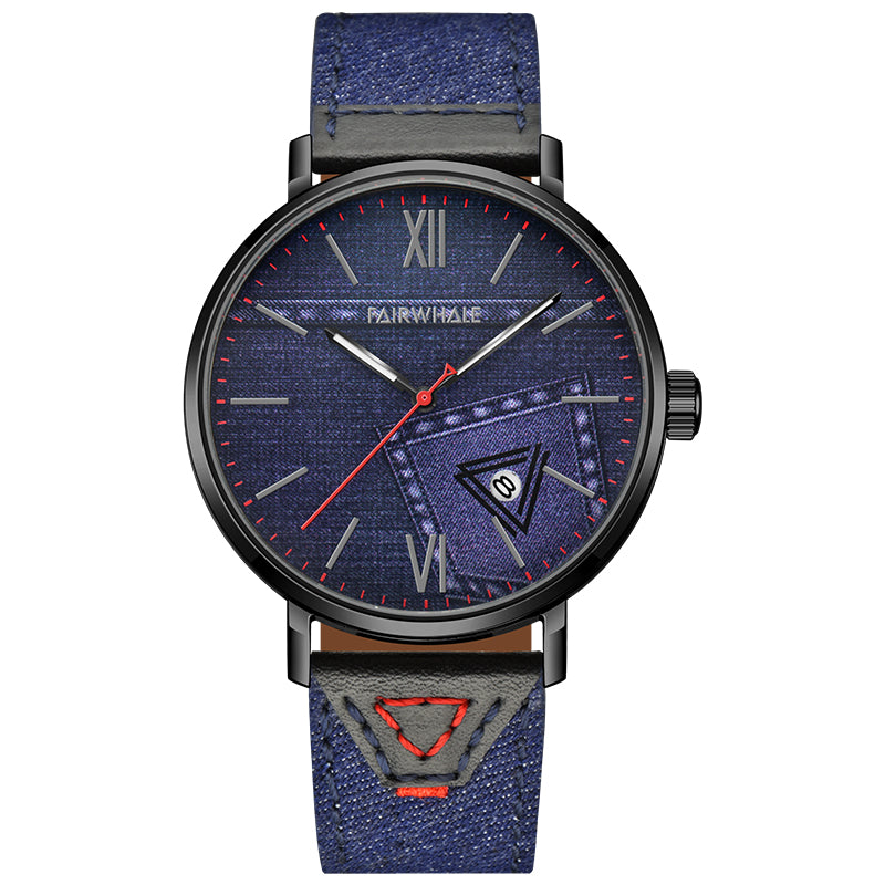Waterproof quartz watch